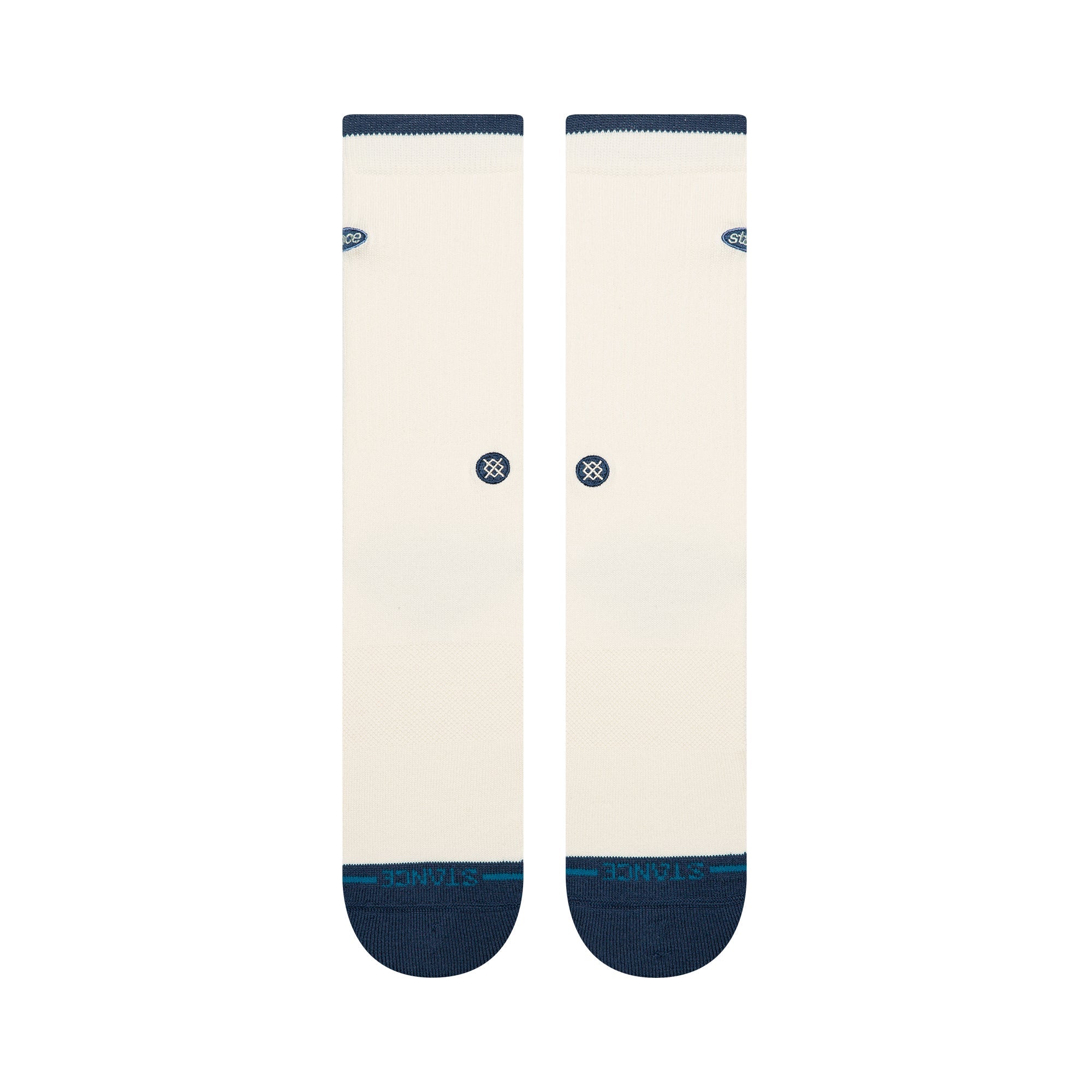 Stance Blurred Crew Sock Canvas