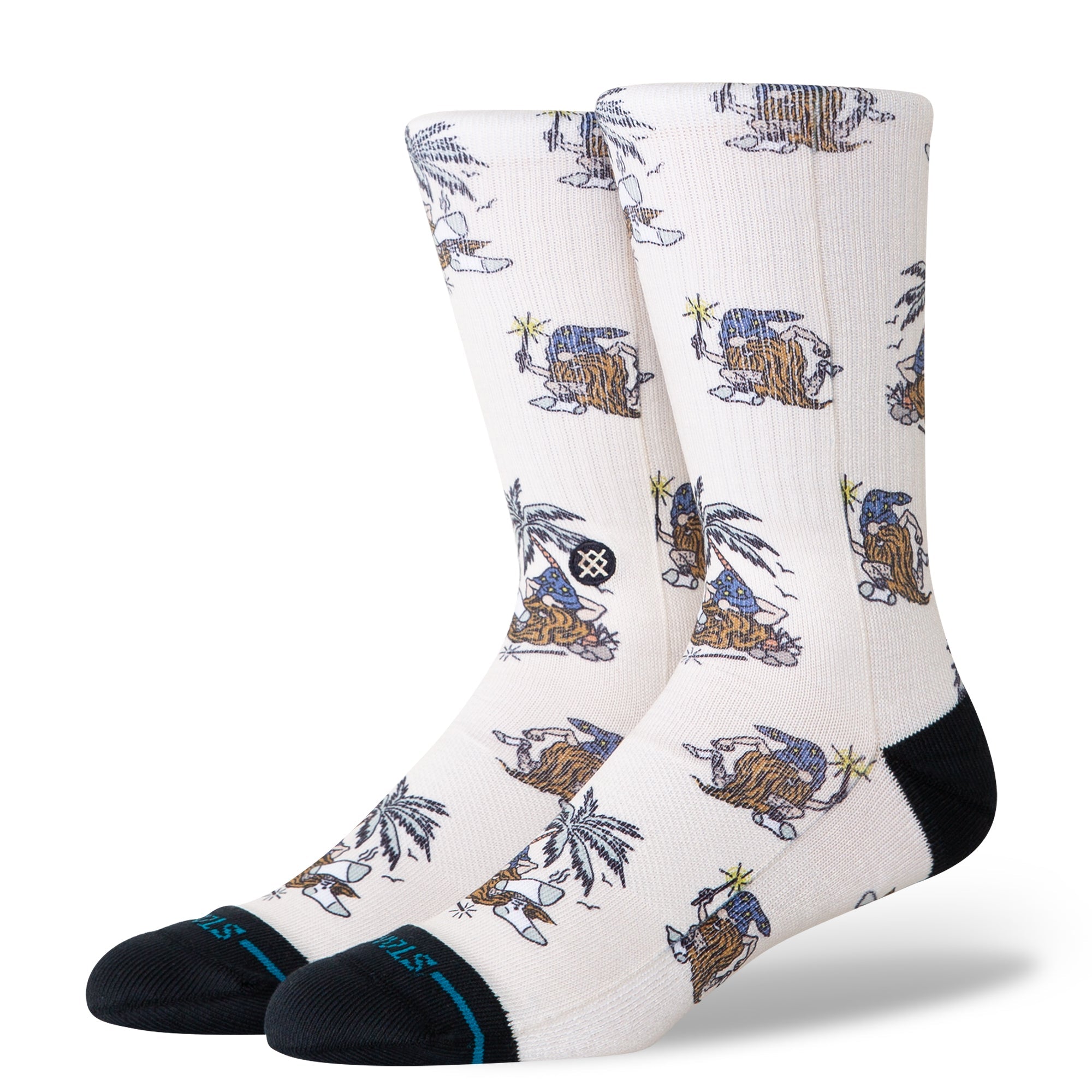 Stance Castaway Crew Sock - Canvas