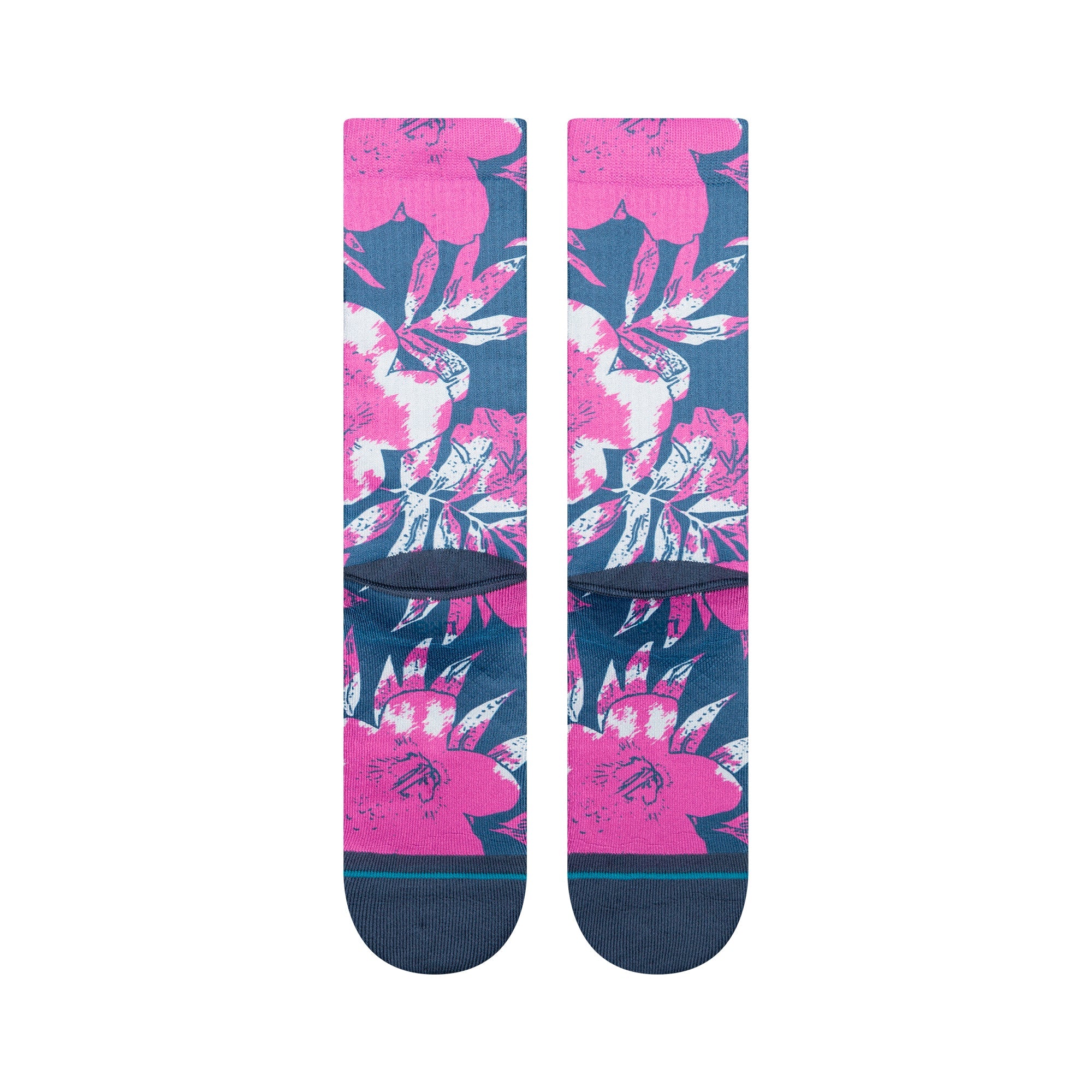 Stance Lihue Crew Sock - Fuschia