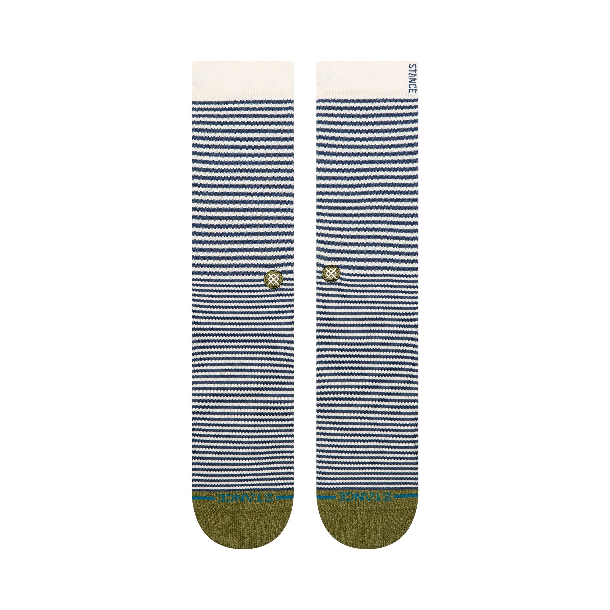 Stance Mini Bar Crew Sock Olive
