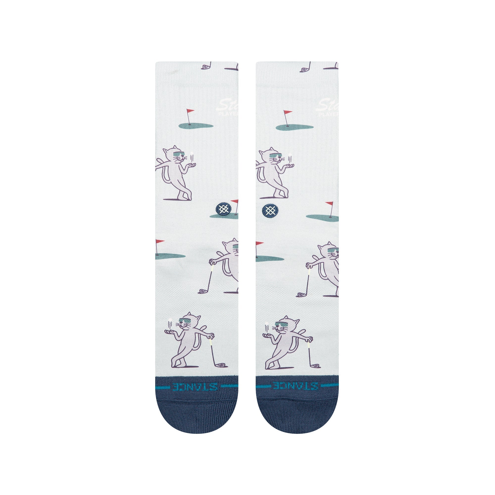 Stance Players Club Crew Sock - Green