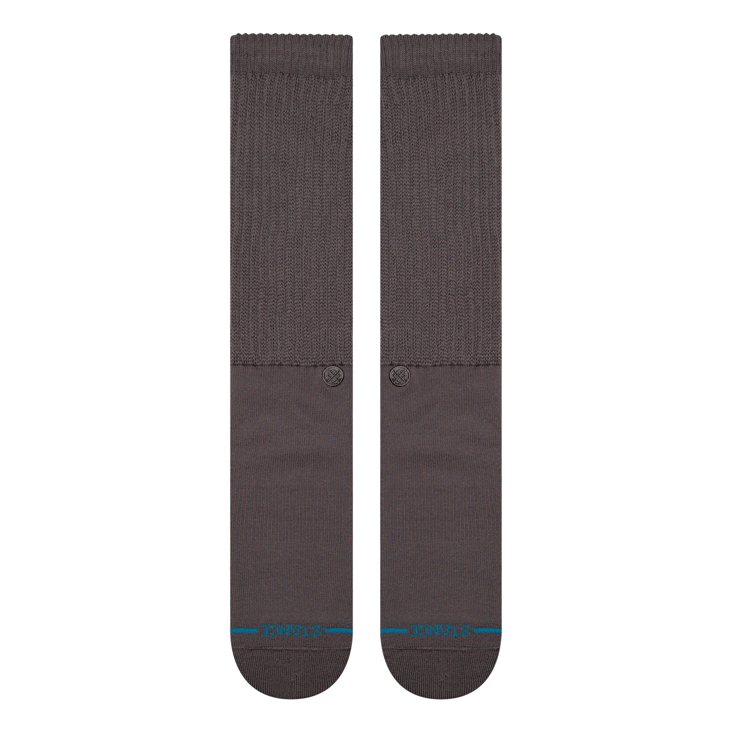 Stance Icon Slouch Crew Sock Charcoal