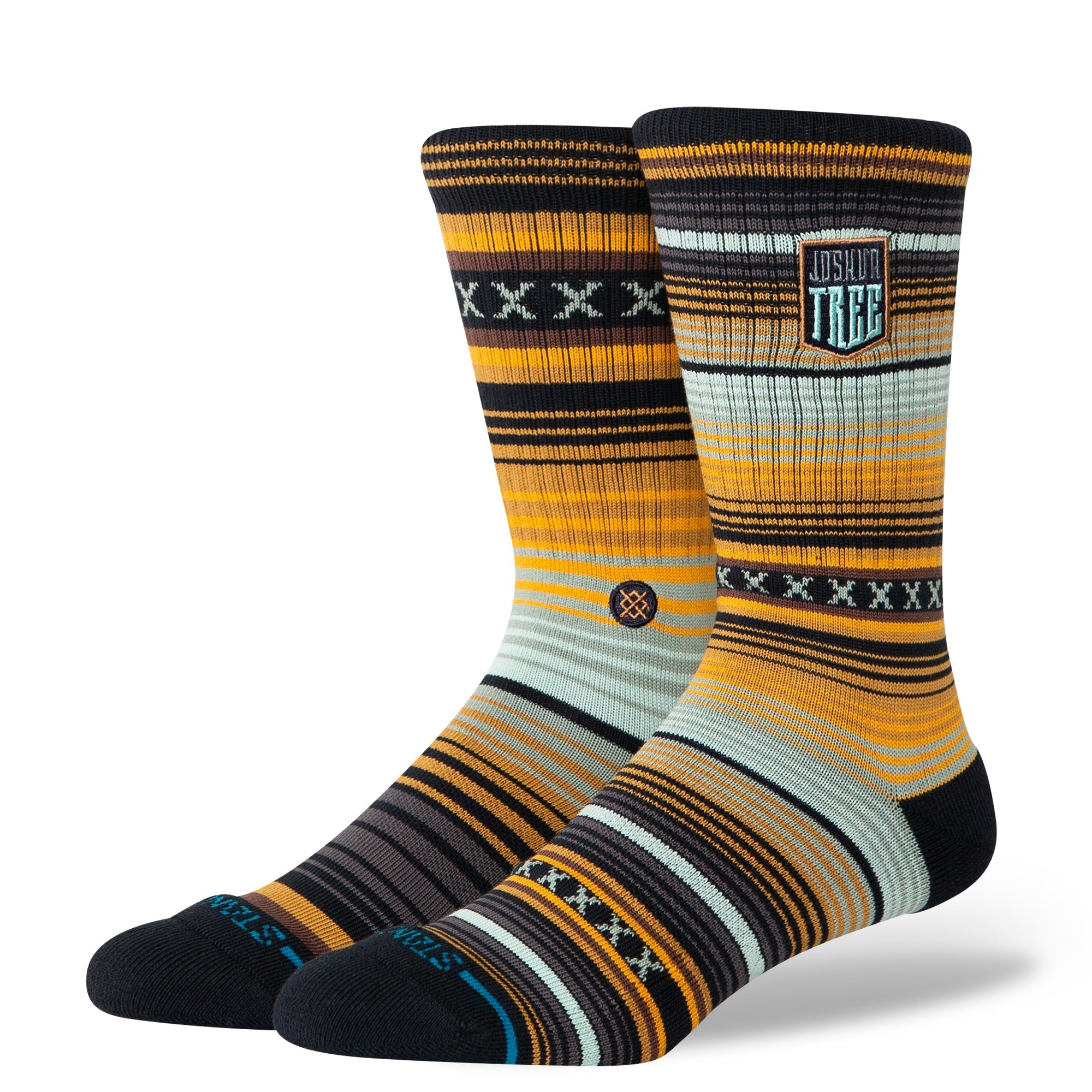 Stance Curren Parks Crew Sock Gold