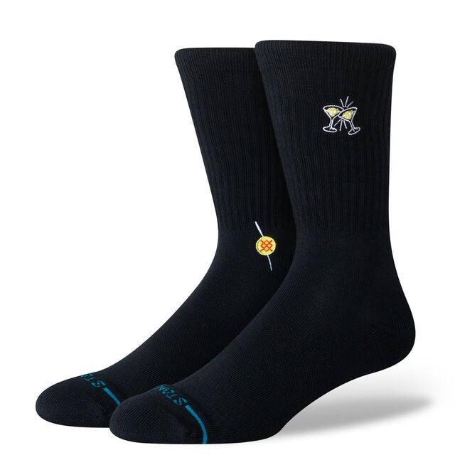 Stance Extra Dirty Crew Sock Black