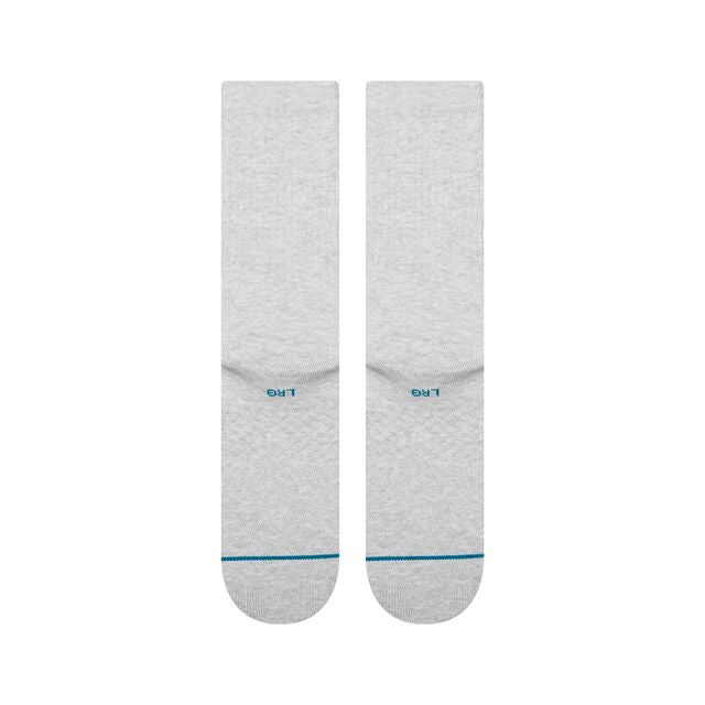 Stance Hit Me Crew Sock Heather Grey