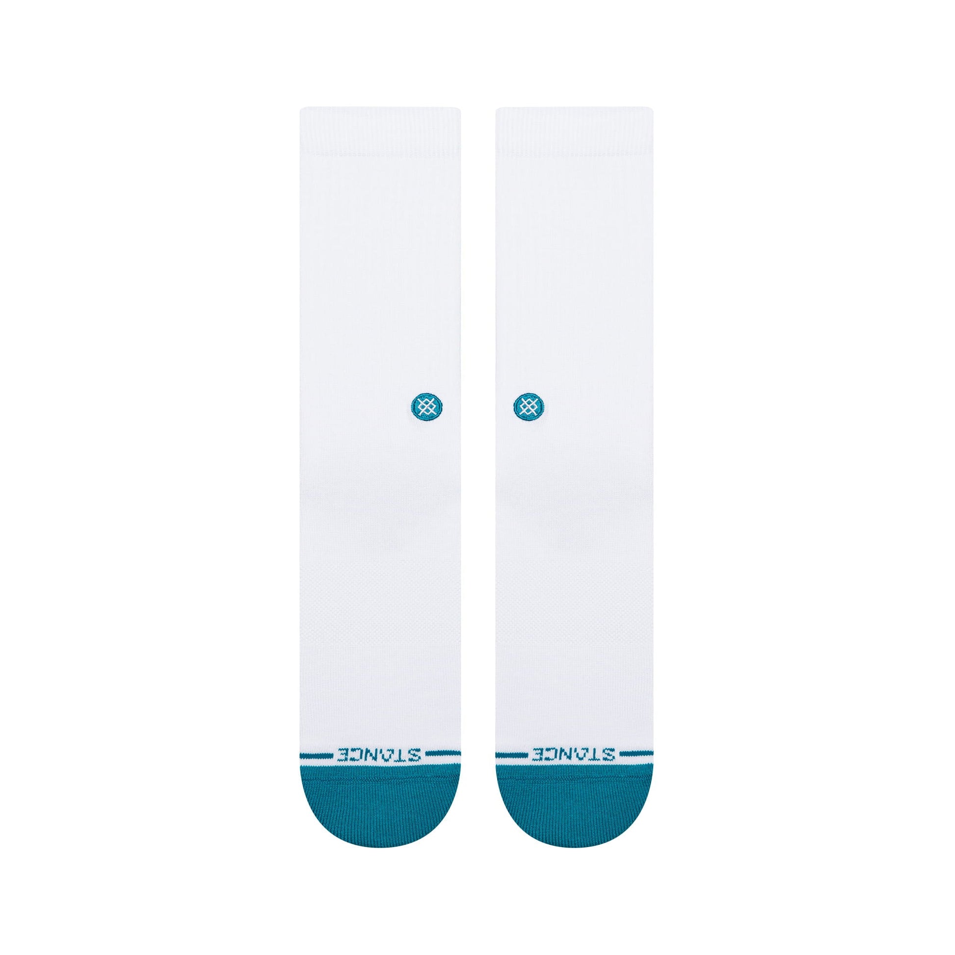 Stance Icon Dot Crew Sock Teal