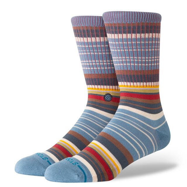 Stance Jorongo Pop Crew Sock Windward Blue