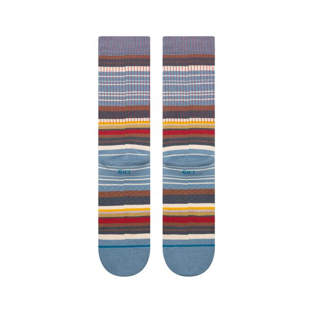 Stance Jorongo Pop Crew Sock Windward Blue