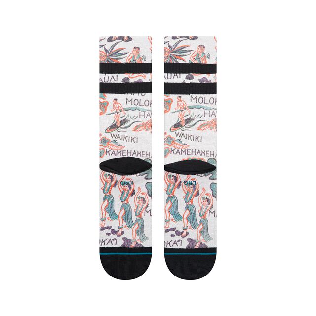 Stance Lei Lei Crew Sock Grey