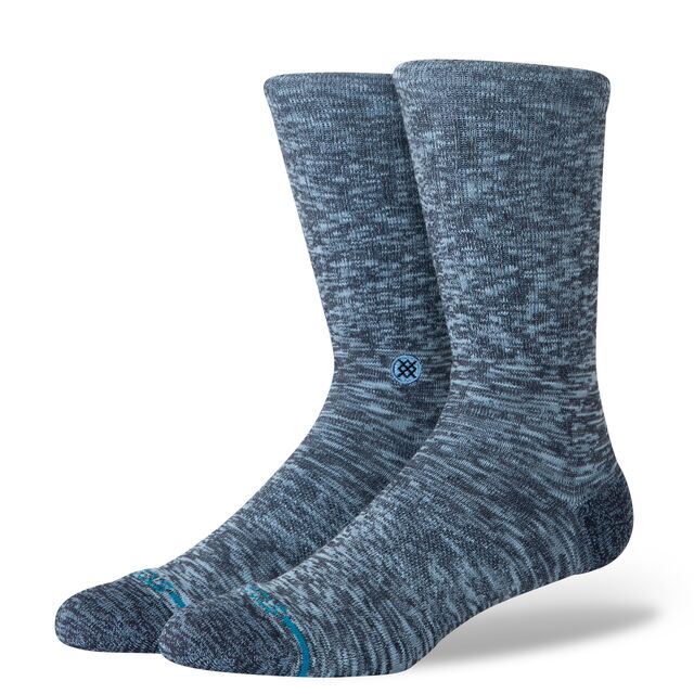 Stance Slub Crew Sock Navy