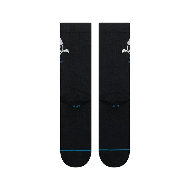 Stance Wilted Crew Sock Black