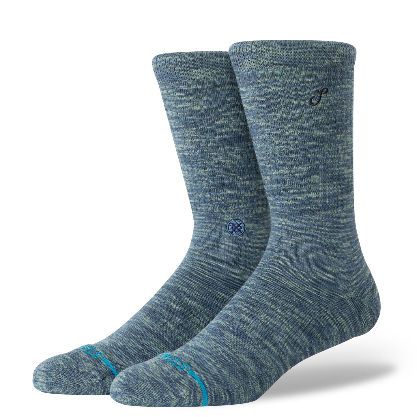 Stance Interstellar Crew Sock Green