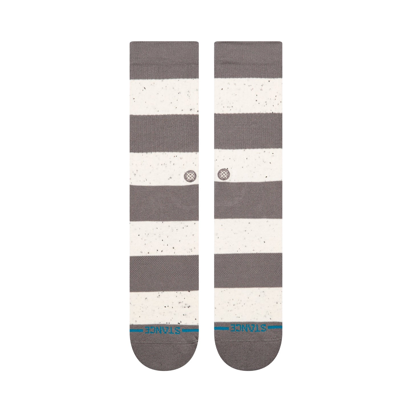 Stance Nep Stripe Crew Sock Grey