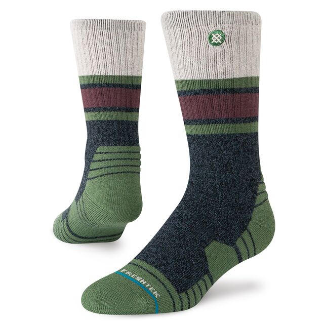 Stance Half Mast Hike Crew Sock Multi