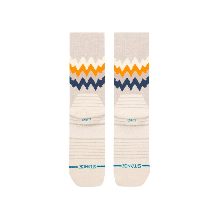 Stance Thompson Hike Crew Sock Oatmeal Heather