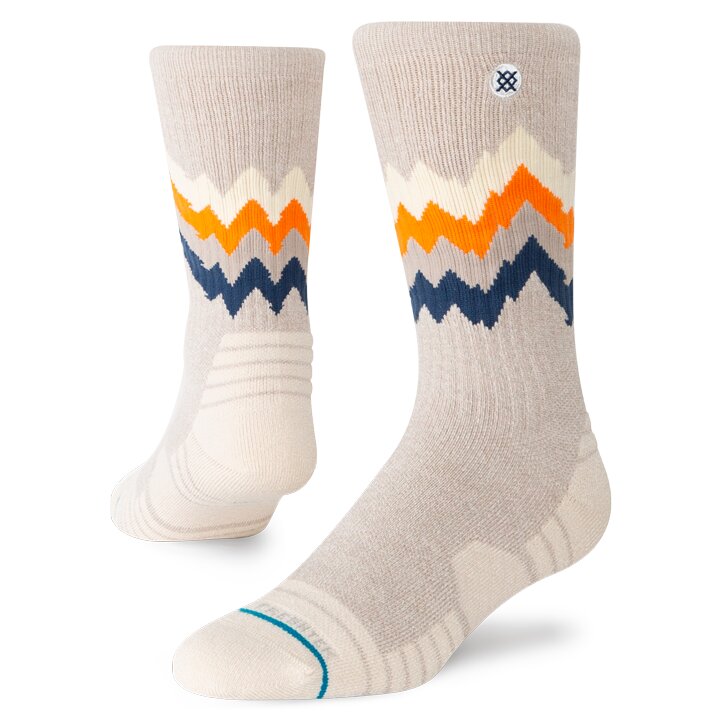 Stance Thompson Hike Crew Sock Oatmeal Heather
