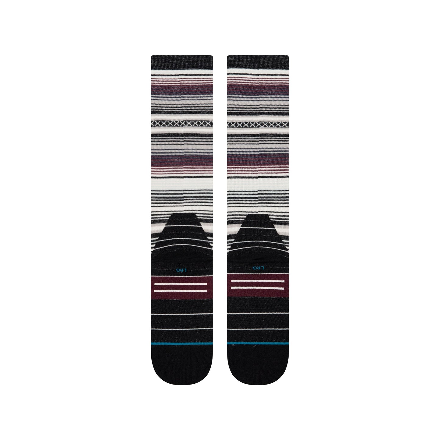 Stance Curren Ultra Light Wool Snow Sock Black