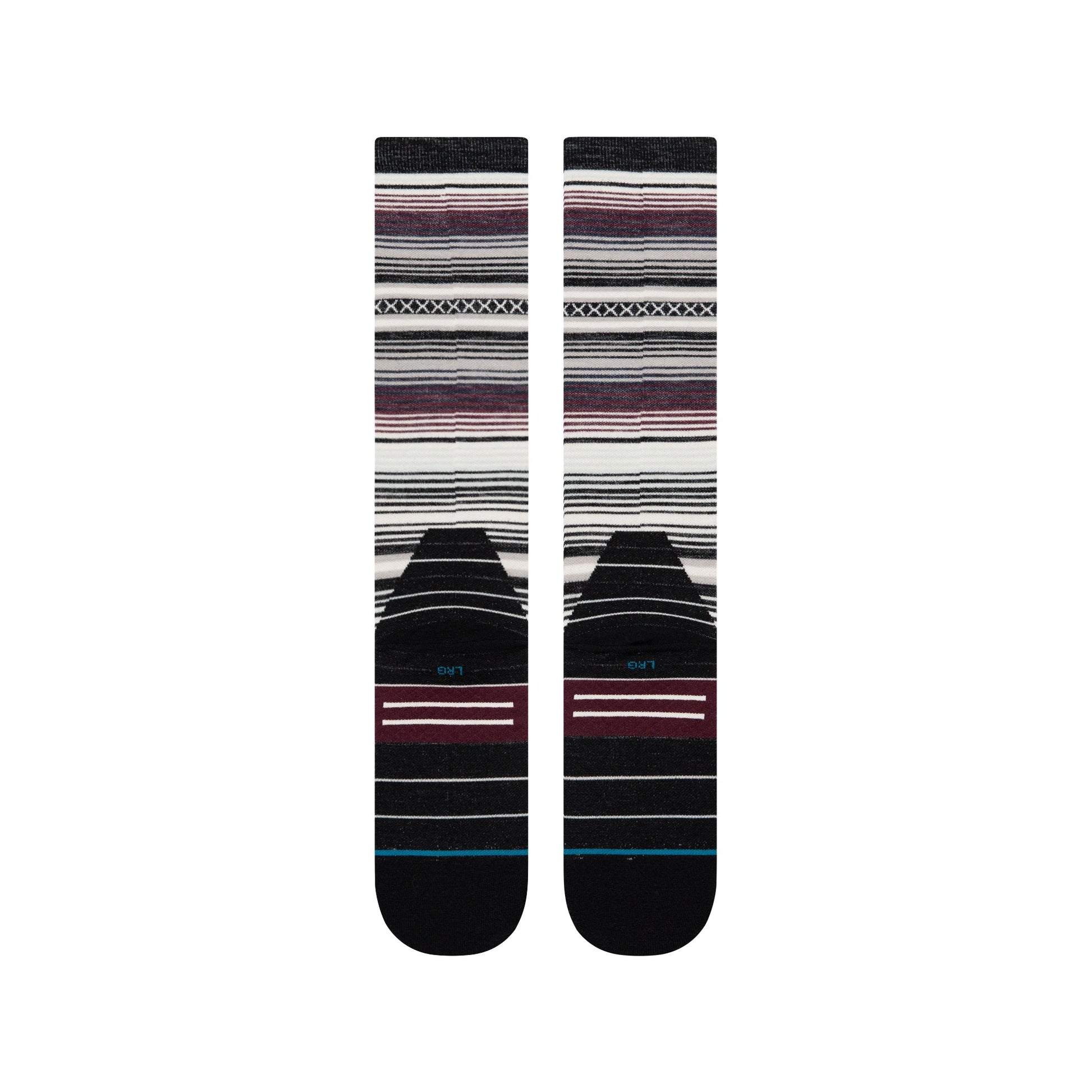 Stance Curren Ultra Light Wool Snow Sock Black