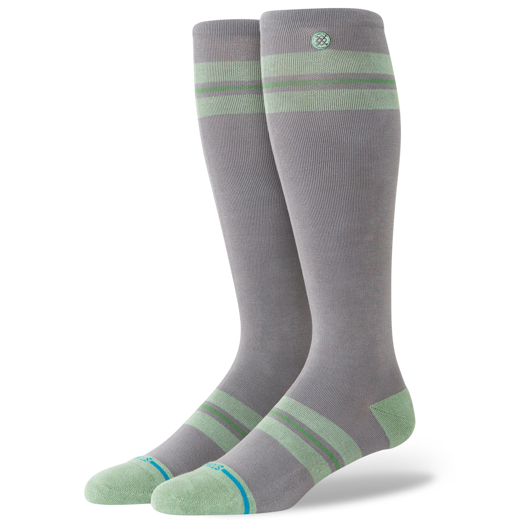 Stance Kaden Compression Over The Calf Sock Grey