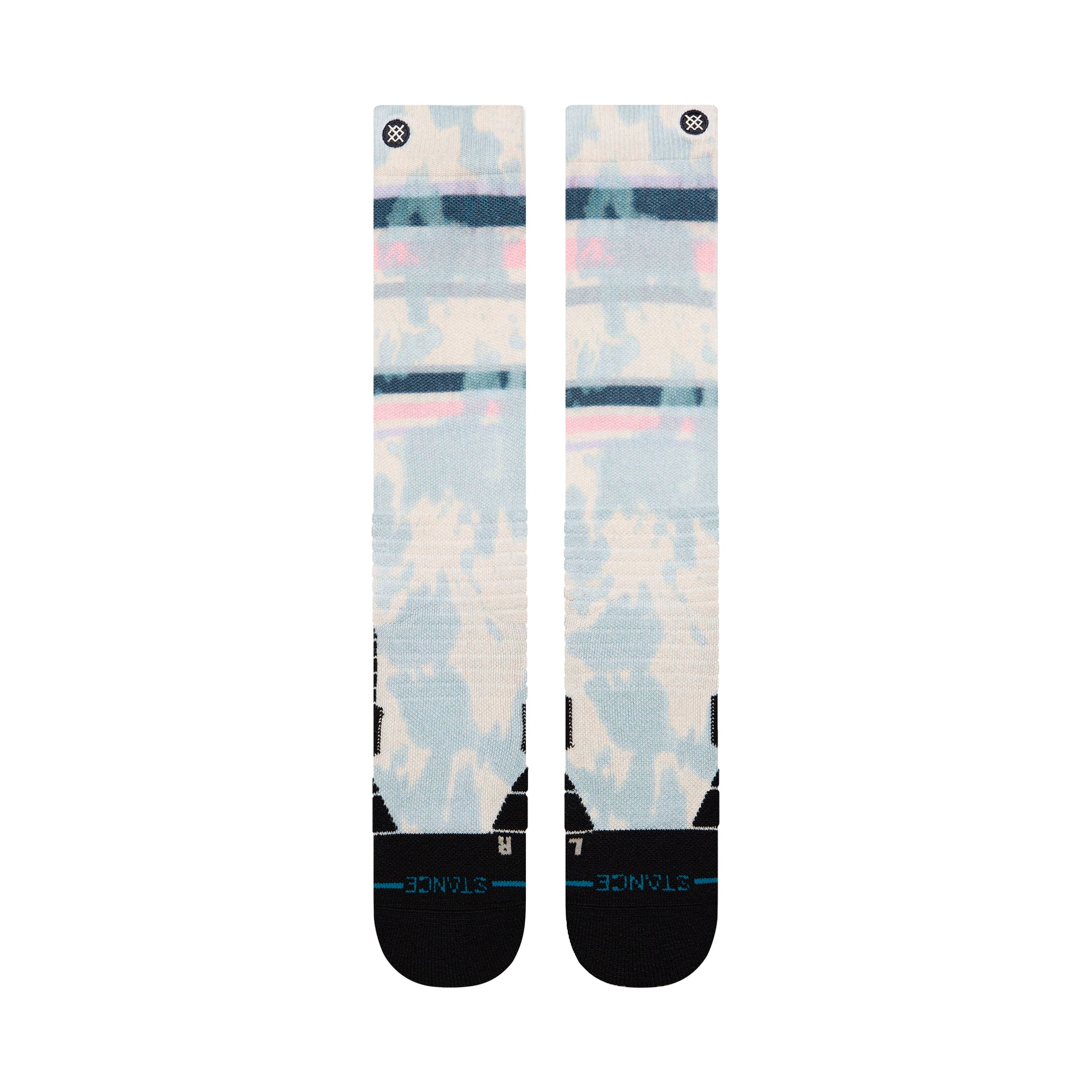 Stance Brong Snow Sock Pale Blue