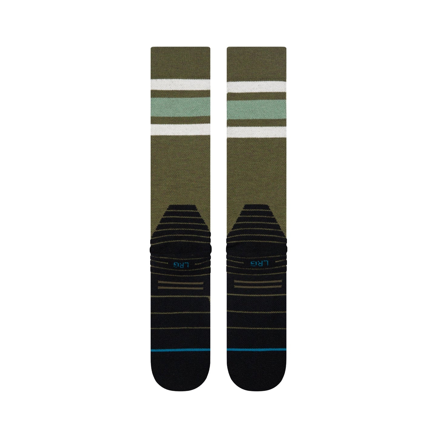 Stance Boyd Mid Wool Snow Sock Olive