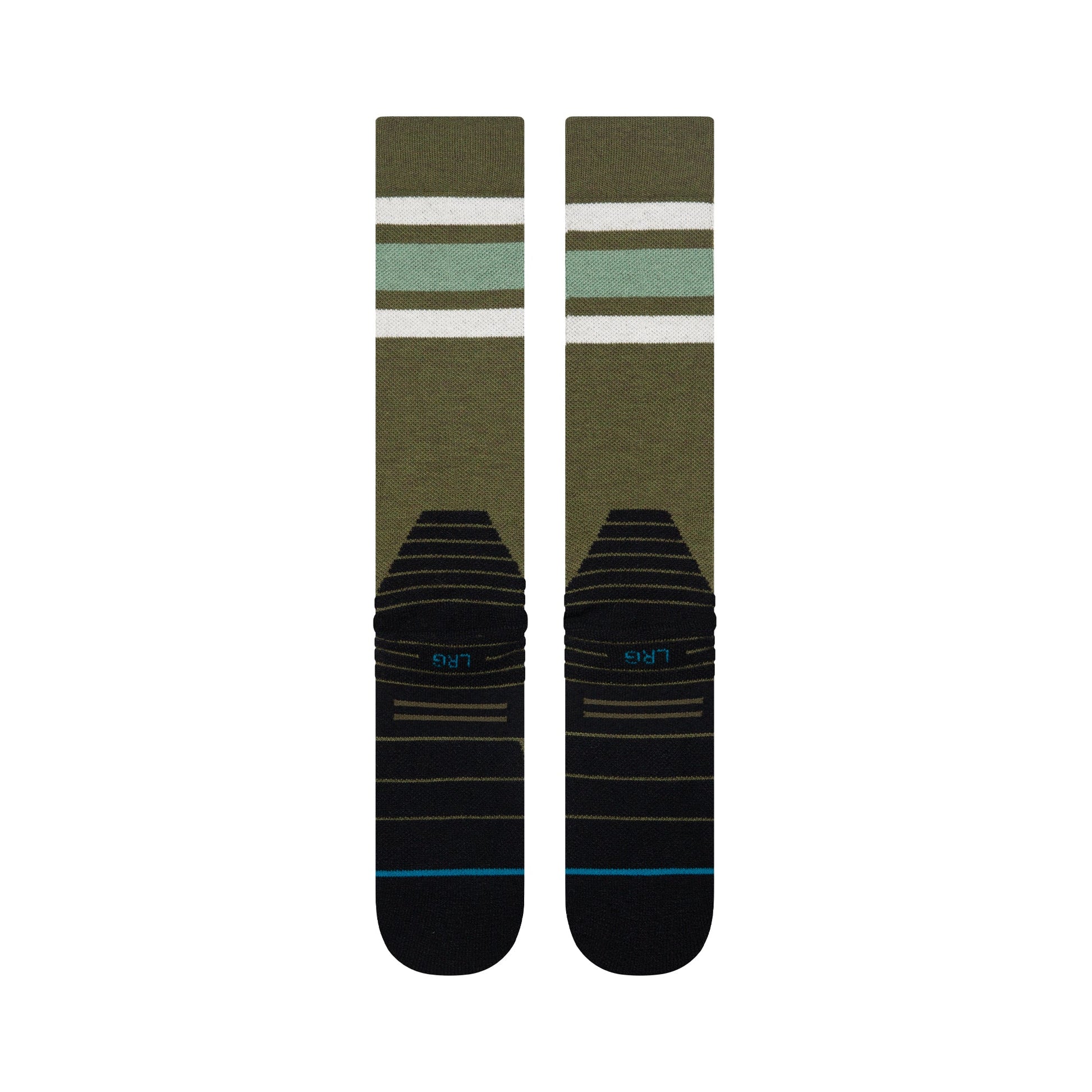 Stance Boyd Mid Wool Snow Sock Olive