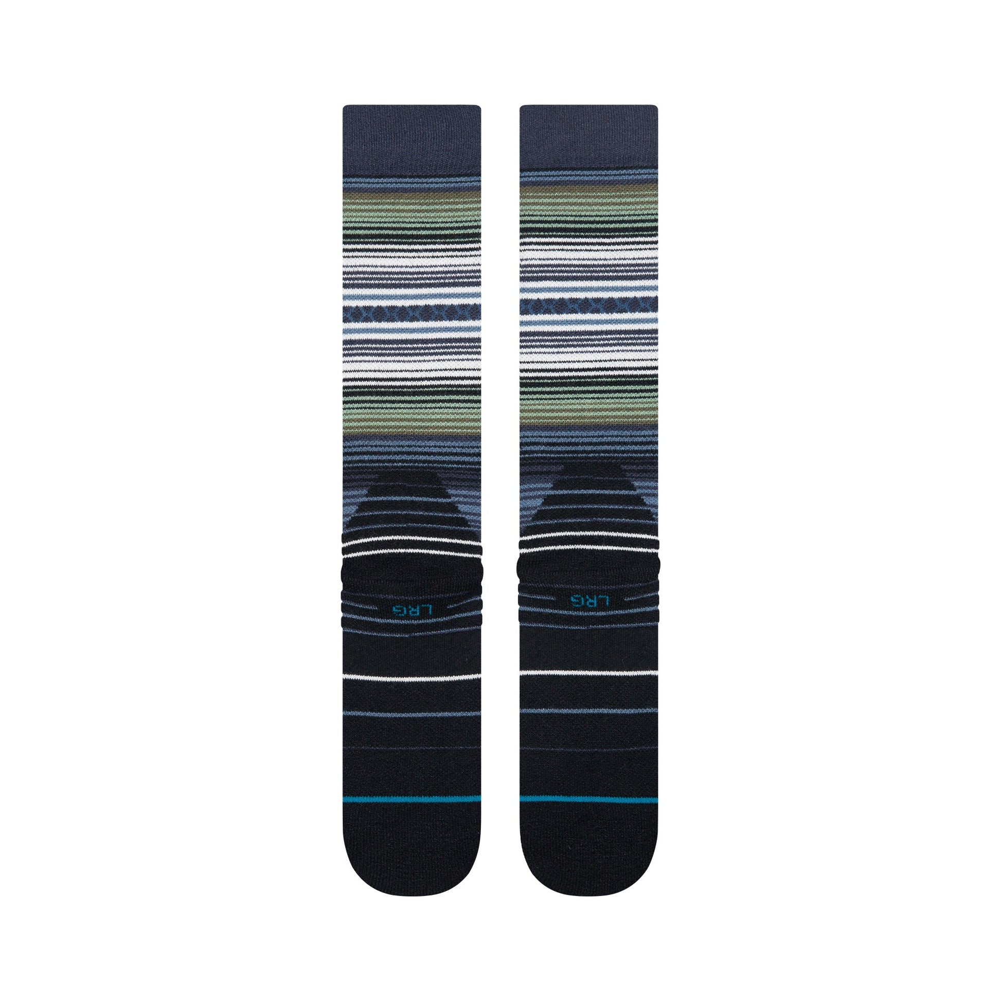 Stance Curren Mid Wool Snow Sock Navy