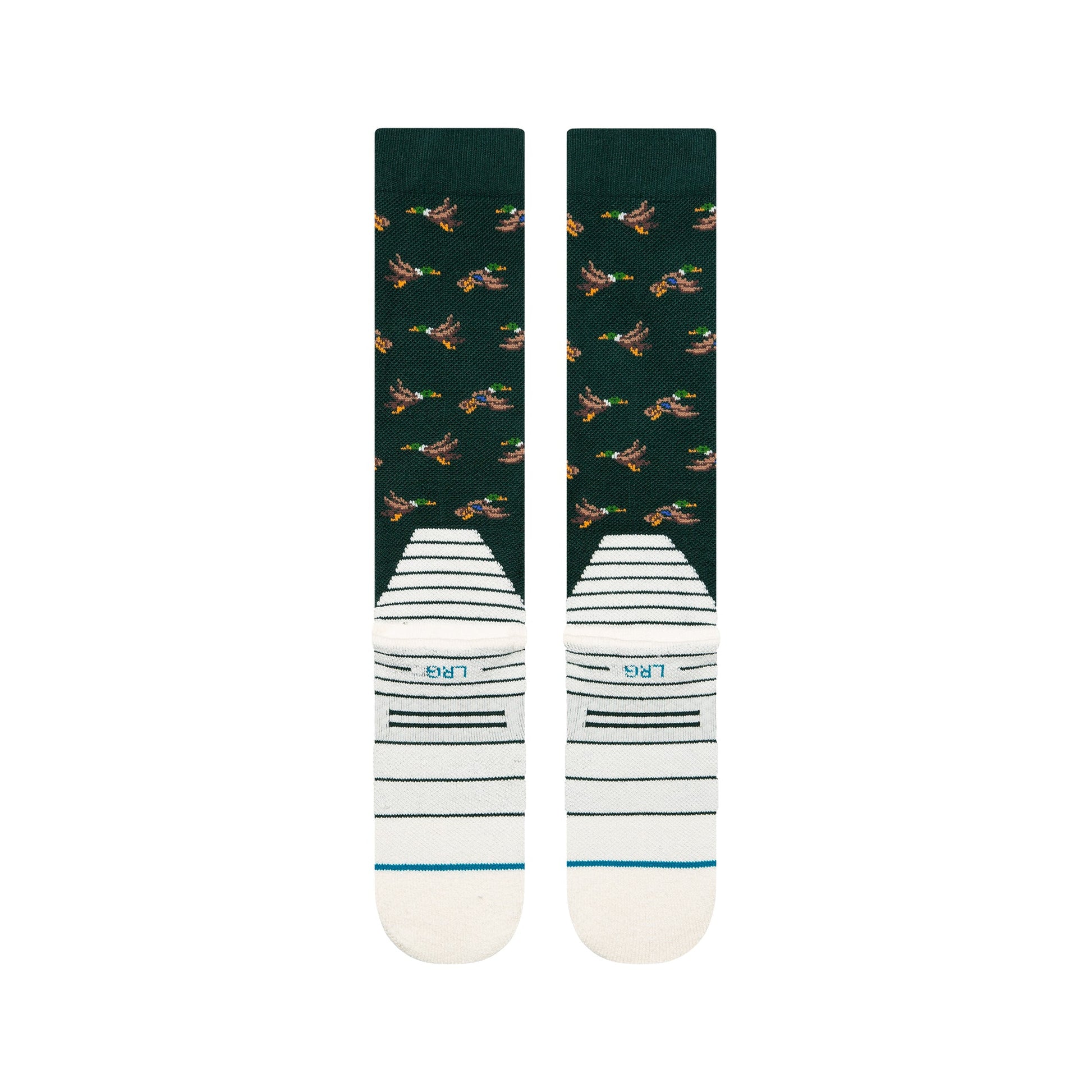 Stance Huntin Mid Poly Snow Sock Pine