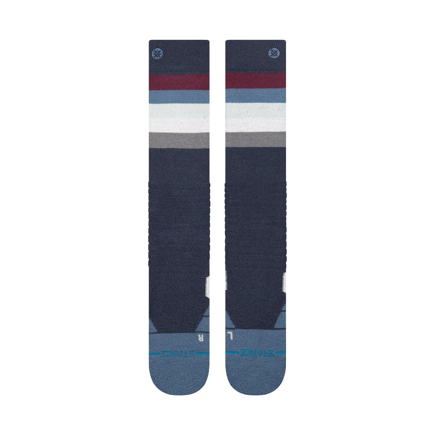 Stance Maliboo Mid Wool Snow Sock Navy
