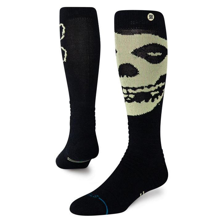 Stance Misfits Wool Sock Black