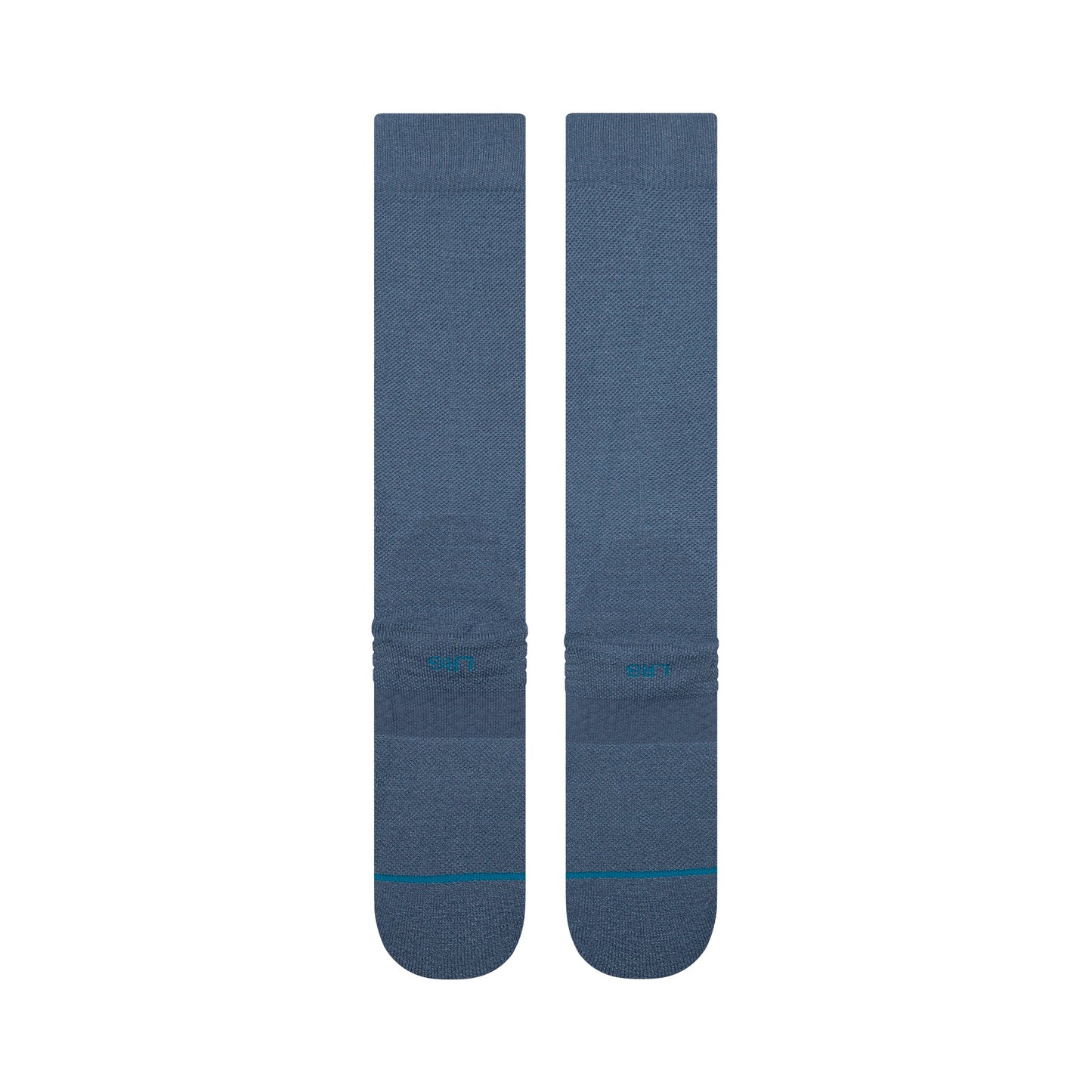 Stance Solid Mid Wool Snow Sock Sea Blue