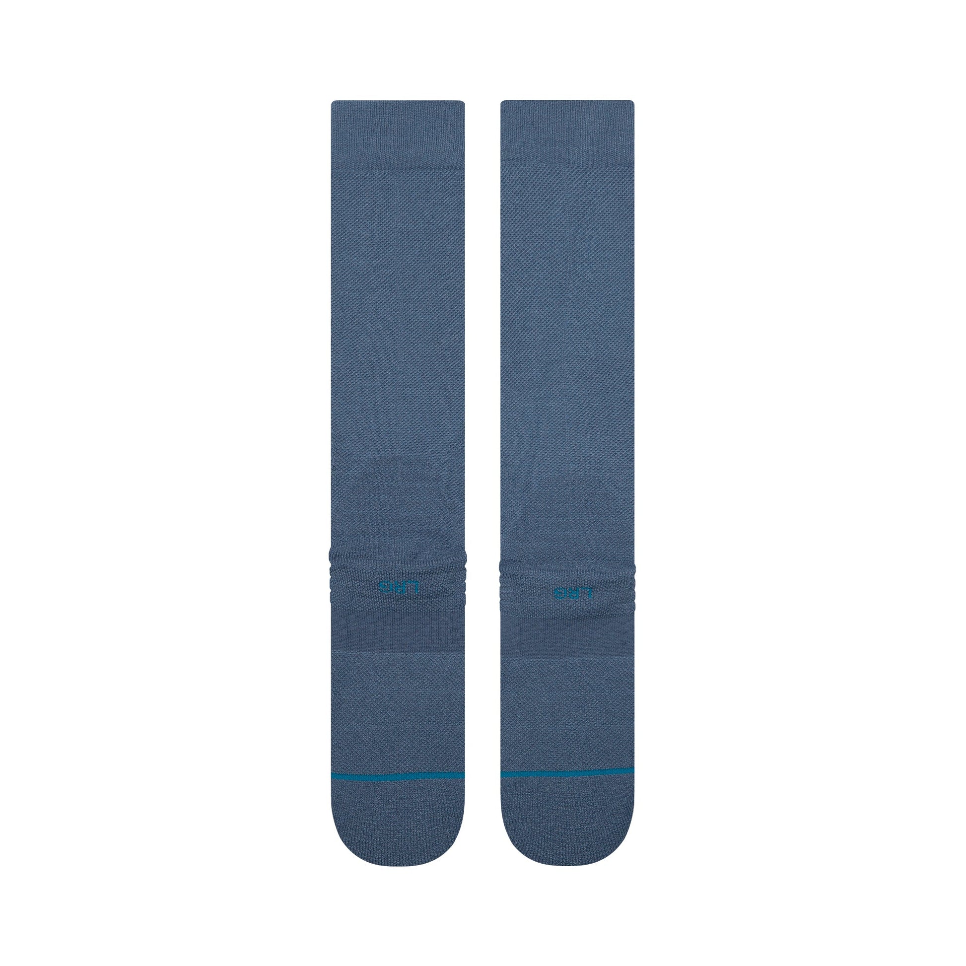 Stance Solid Mid Wool Snow Sock Sea Blue