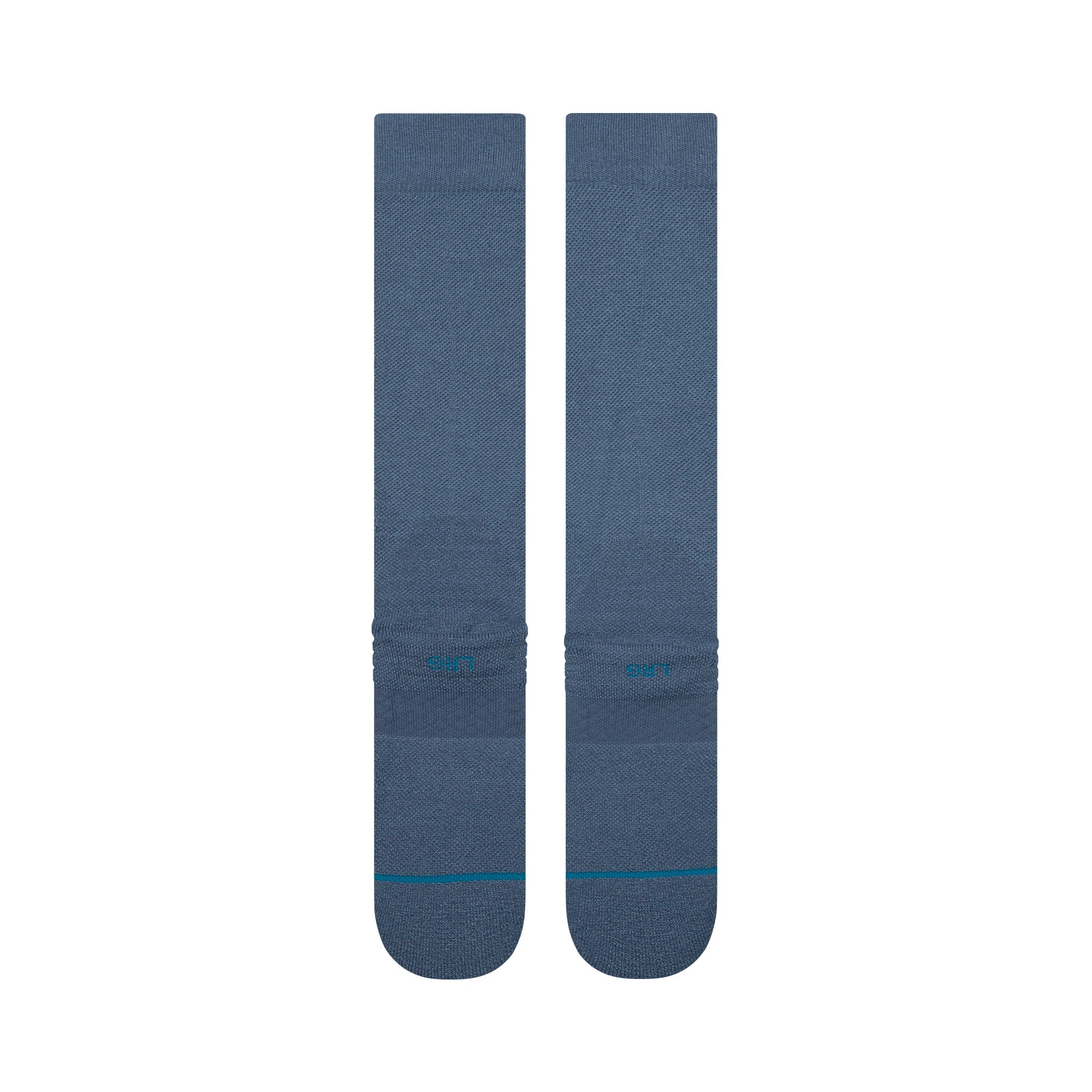 Stance Solid Mid Wool Snow Sock Sea Blue
