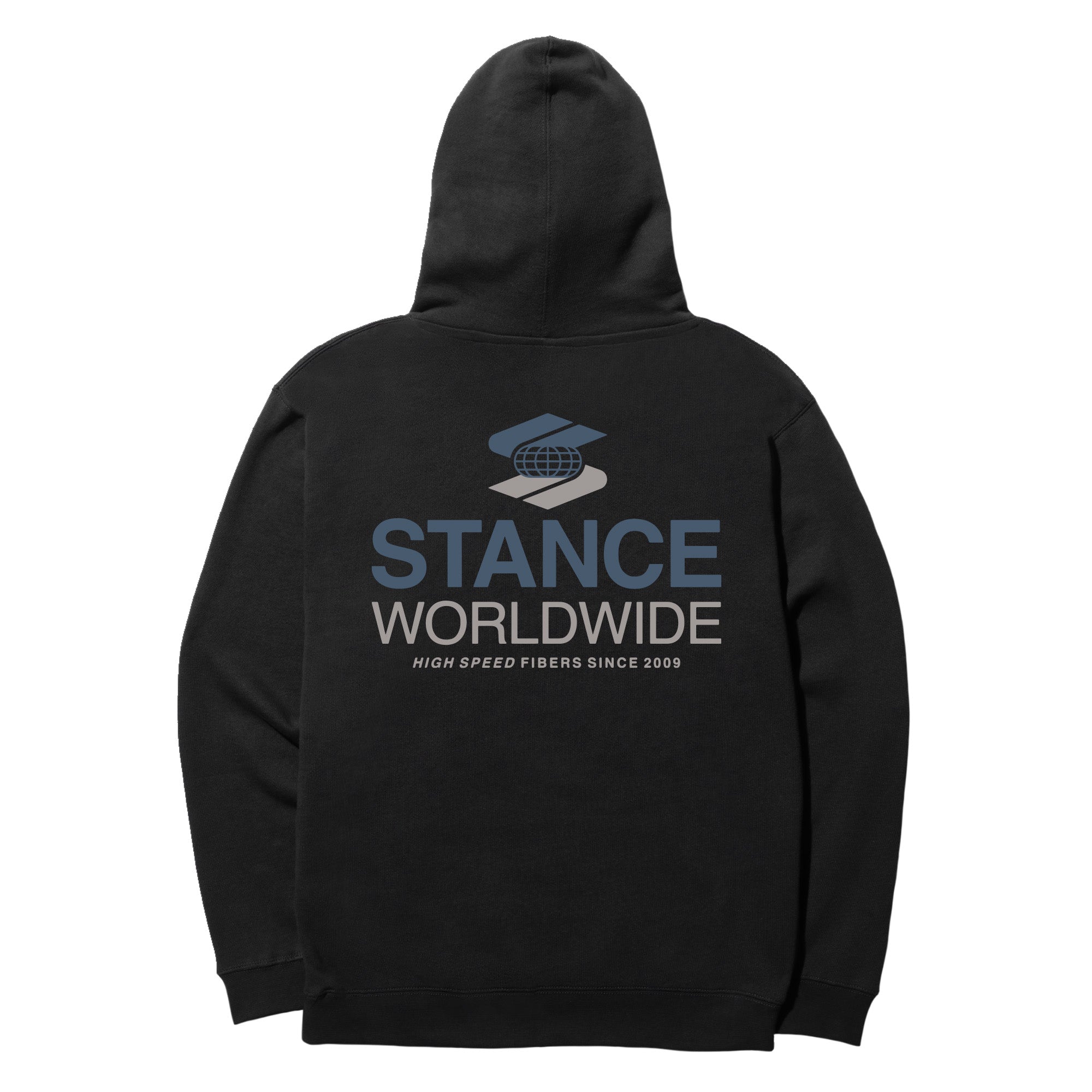 Stance Worldwide Hoodie Black
