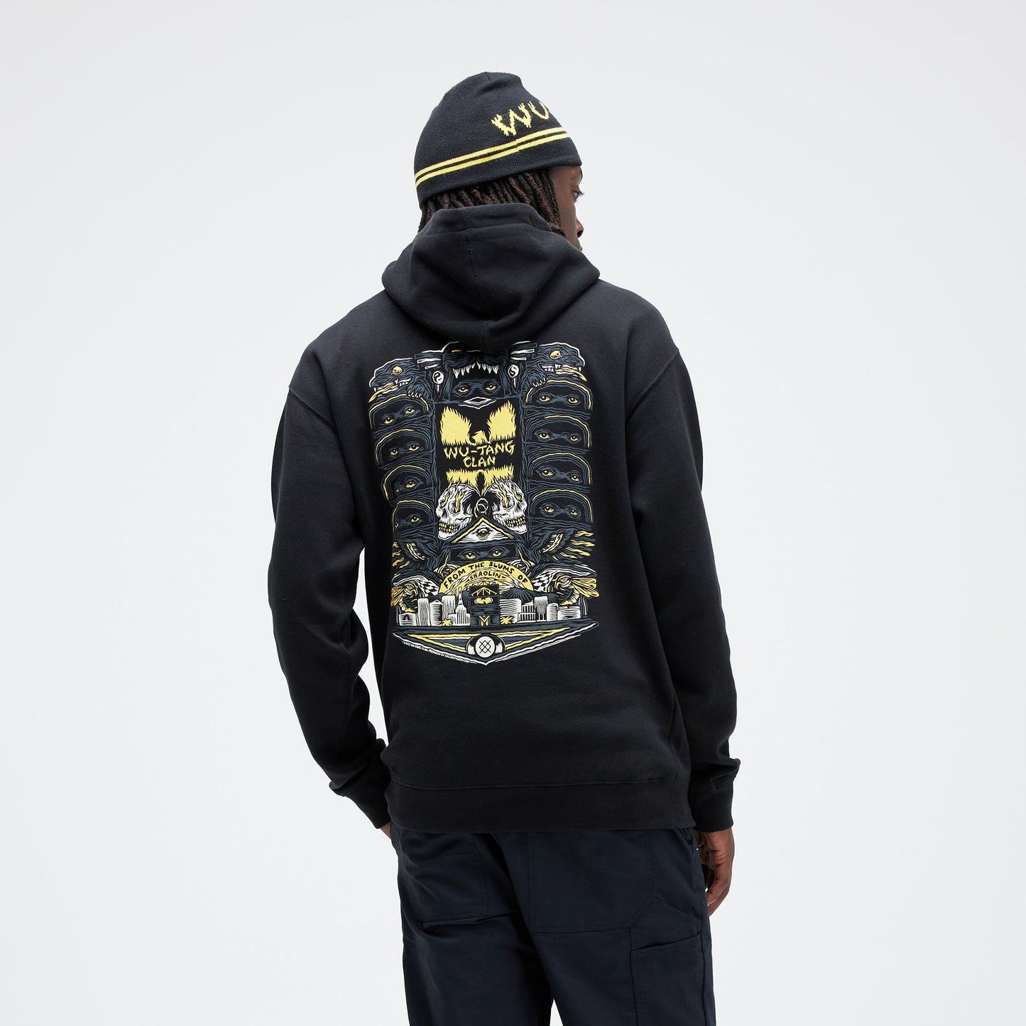 Stance Panther Hoodie Black |model