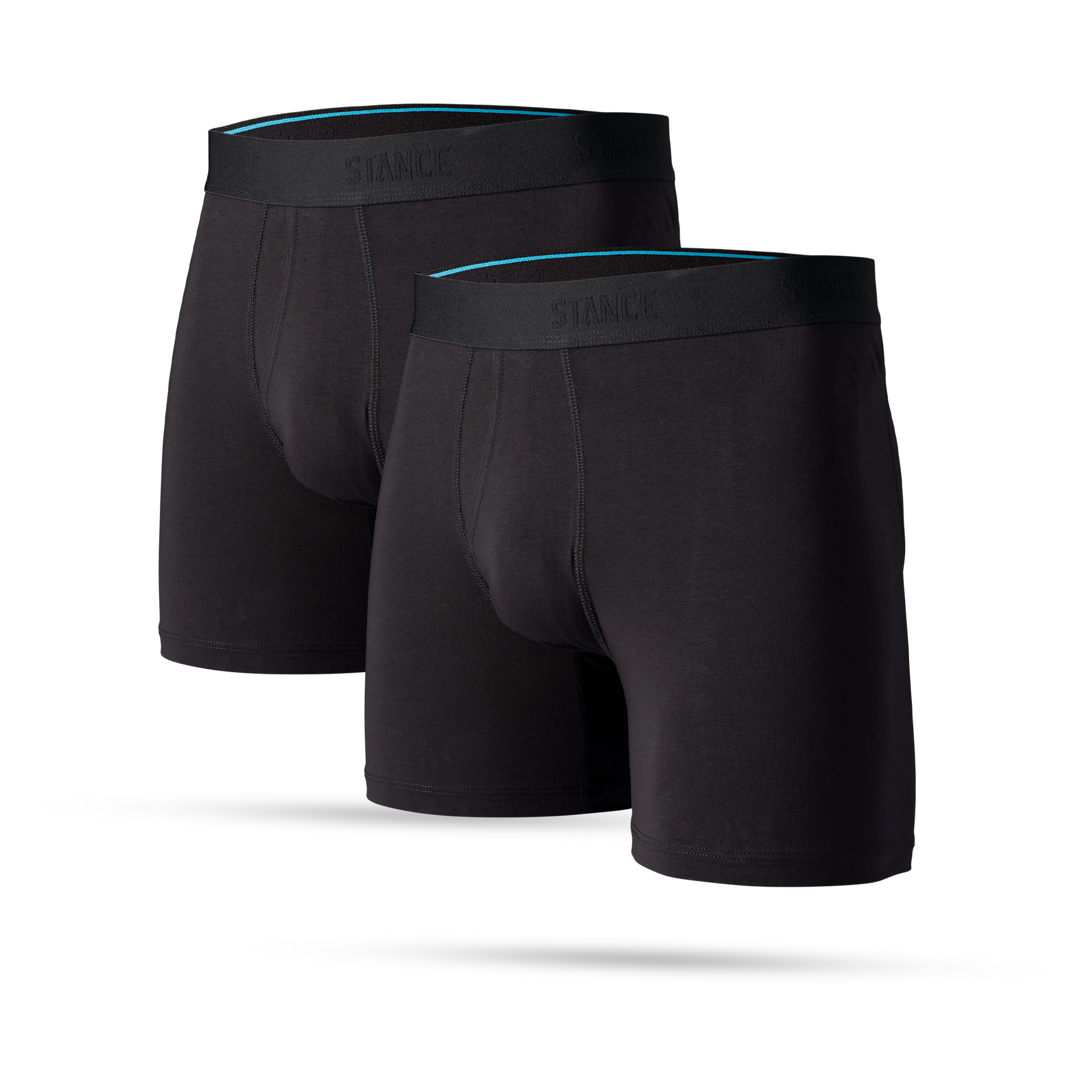 Stance Staple Boxer Brief Wholester 2 Pack Black