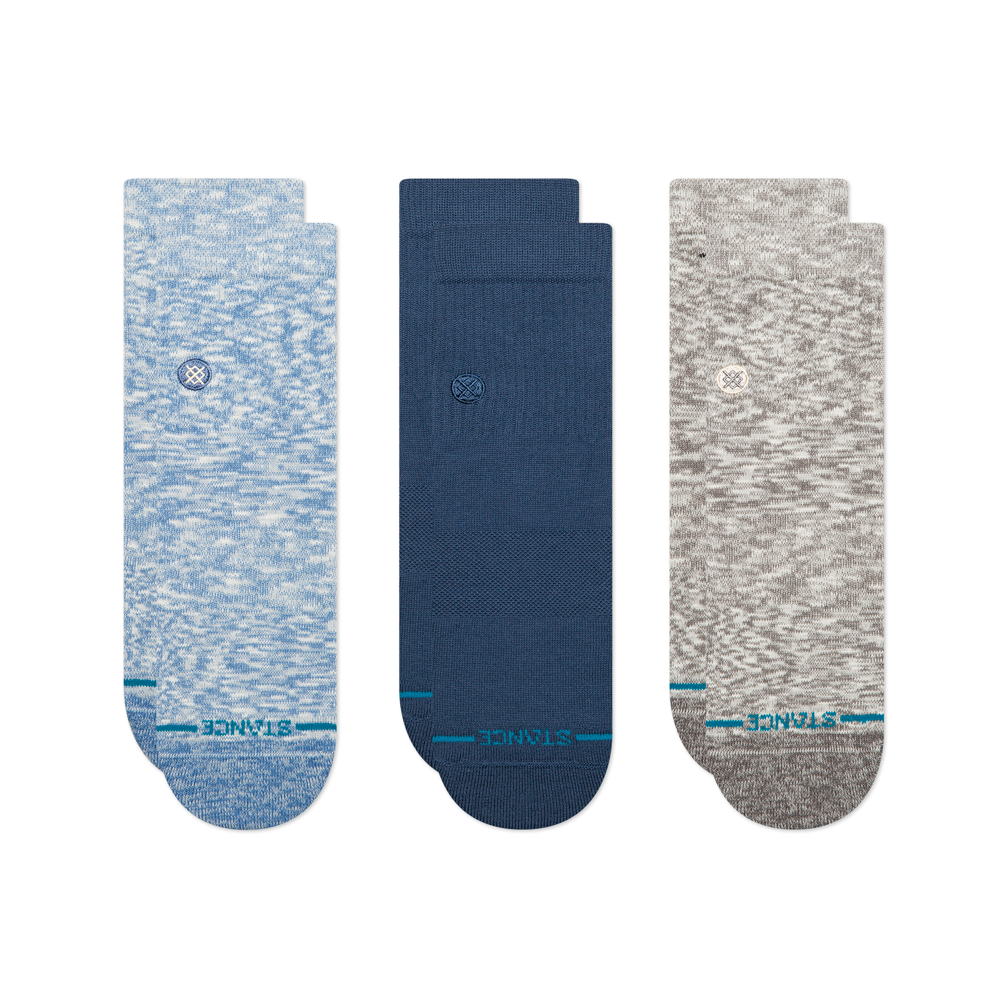 Stance Slub And Icon Quarter 3 Pack Multi