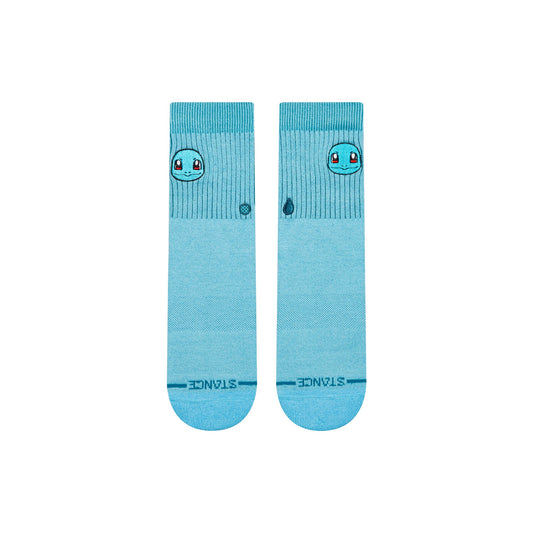Stance Squirtle Kids Crew Sock Blue