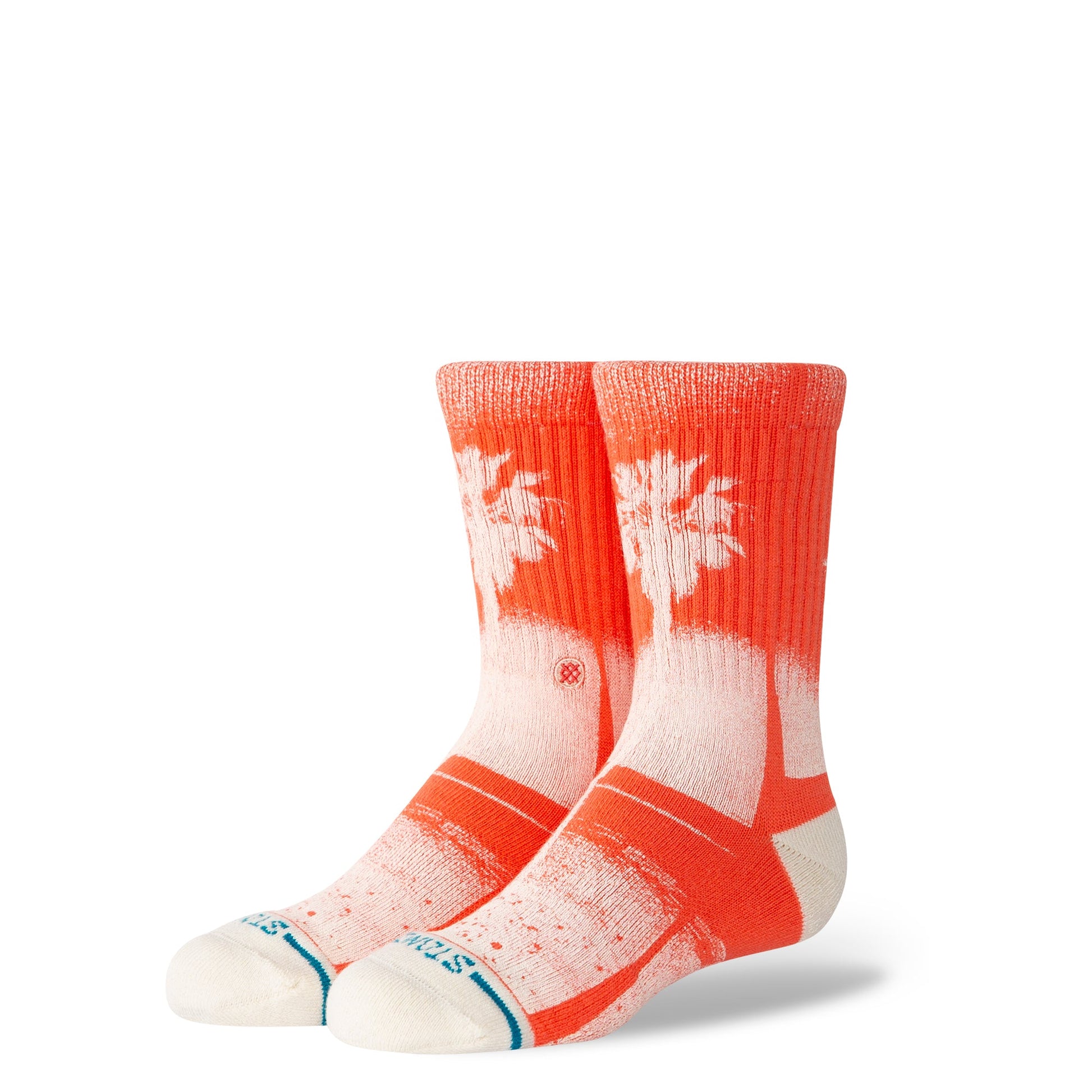 Stance Paradise Kids Crew Sock Coral