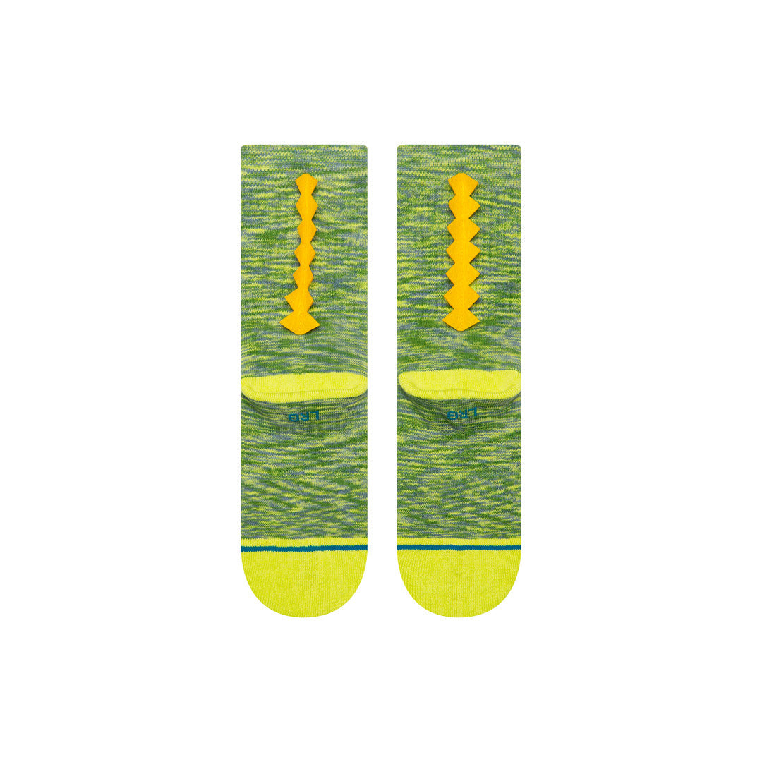 Stance Kids Spikey Crew Sock Green