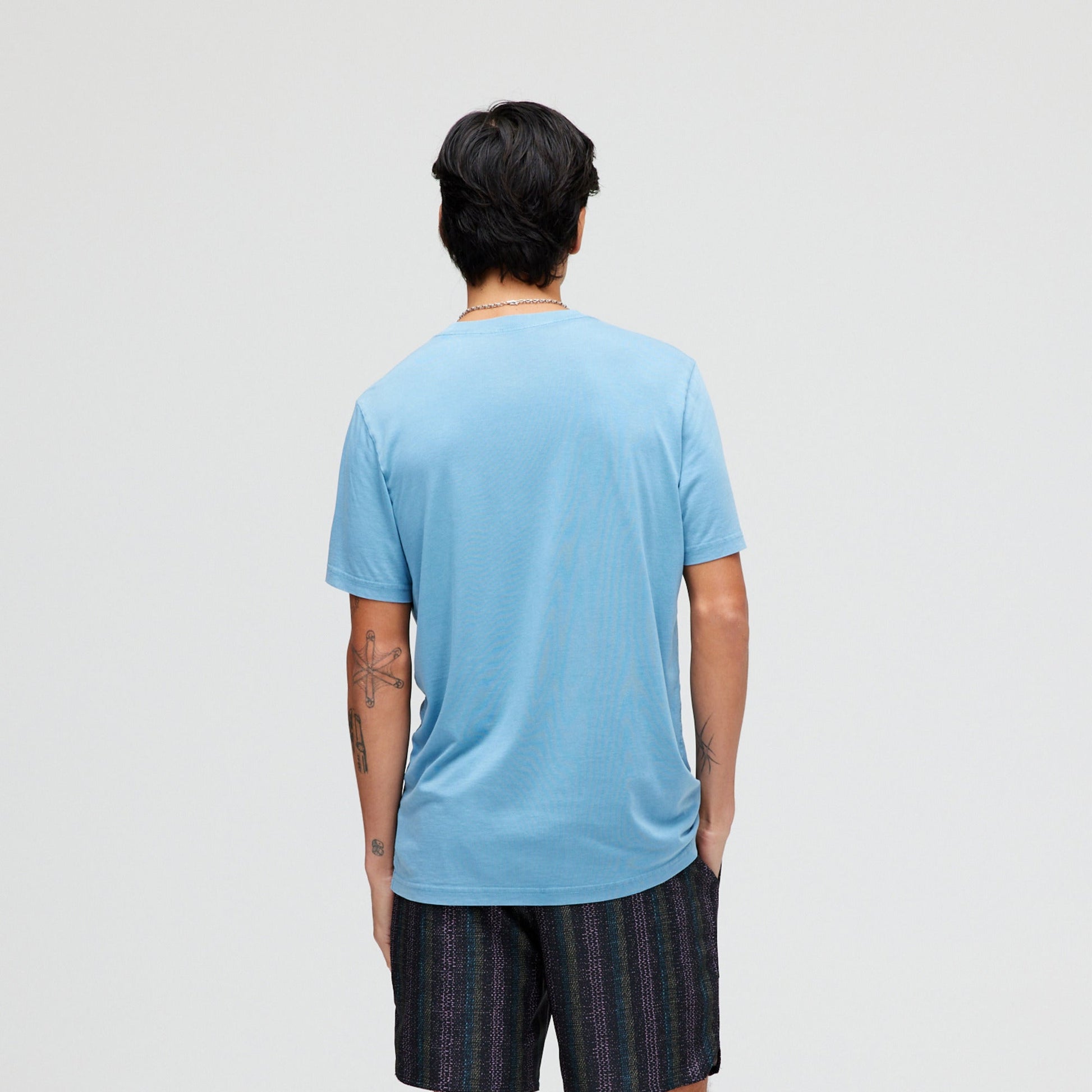 Stance Butter Blend T-Shirt Blue |model