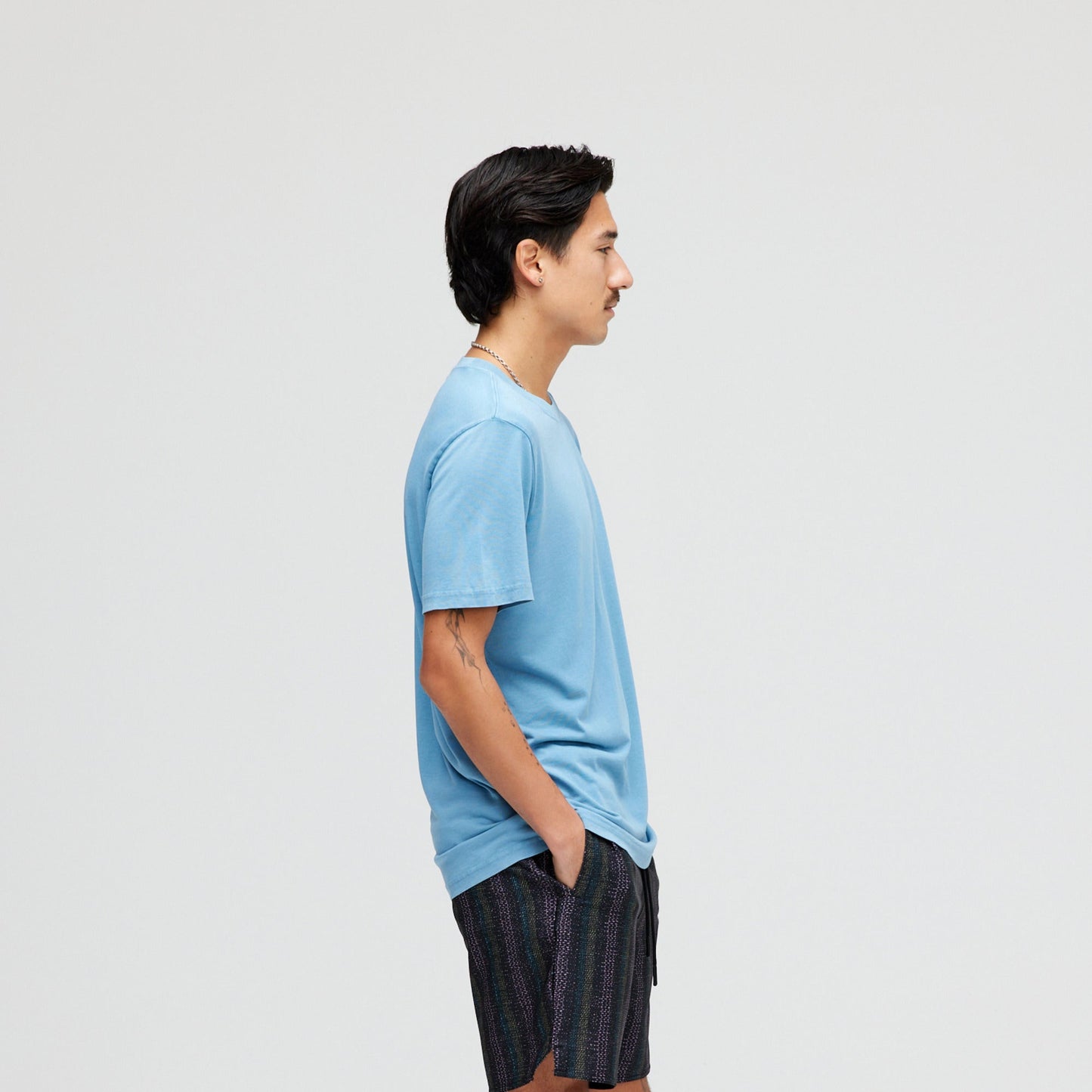 Stance Butter Blend T-Shirt Blue |model