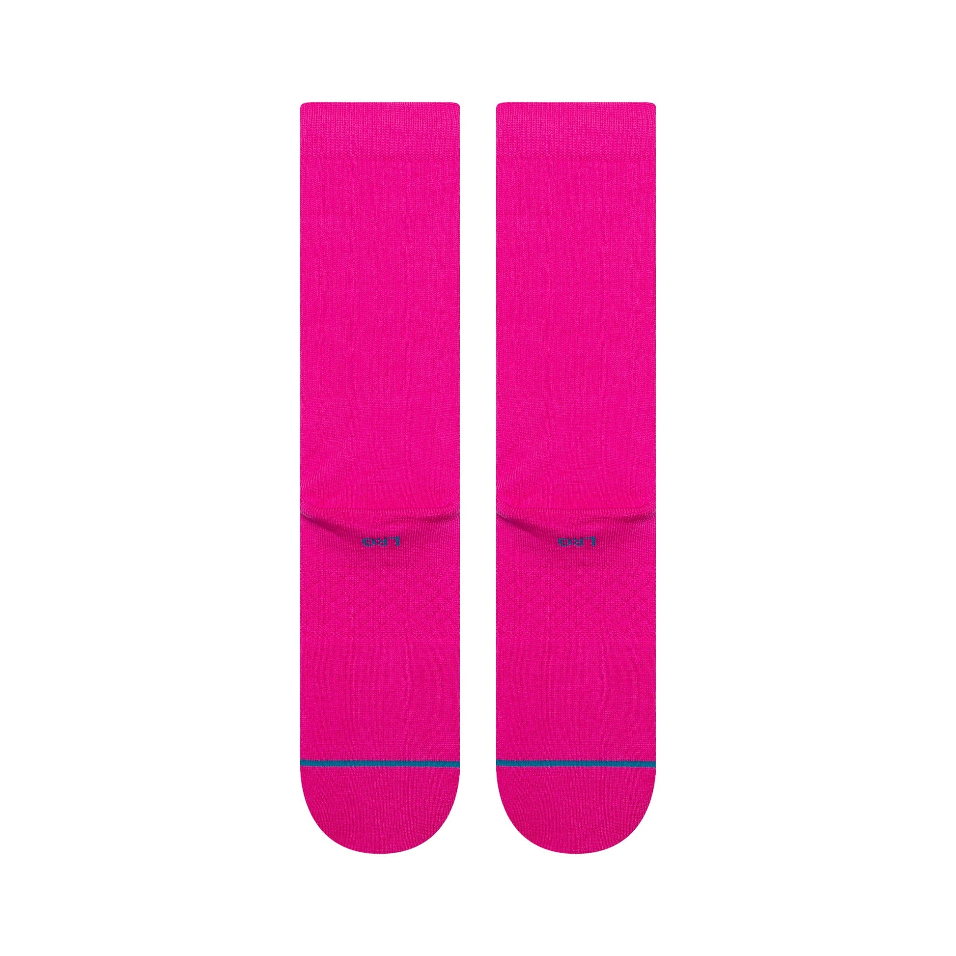 Stance Icon Crew Sock - Fuschia