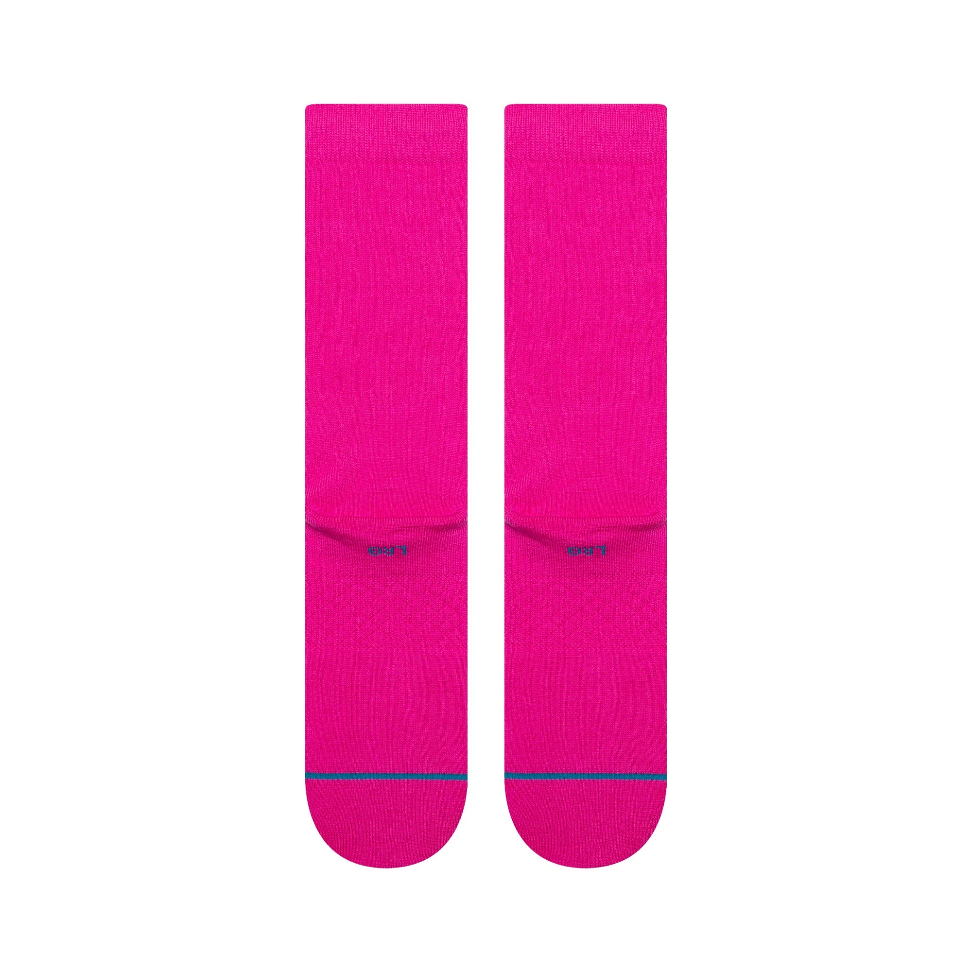 Stance Icon Crew Sock - Fuschia