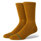 Stance Icon Crew Sock Gold Canvas