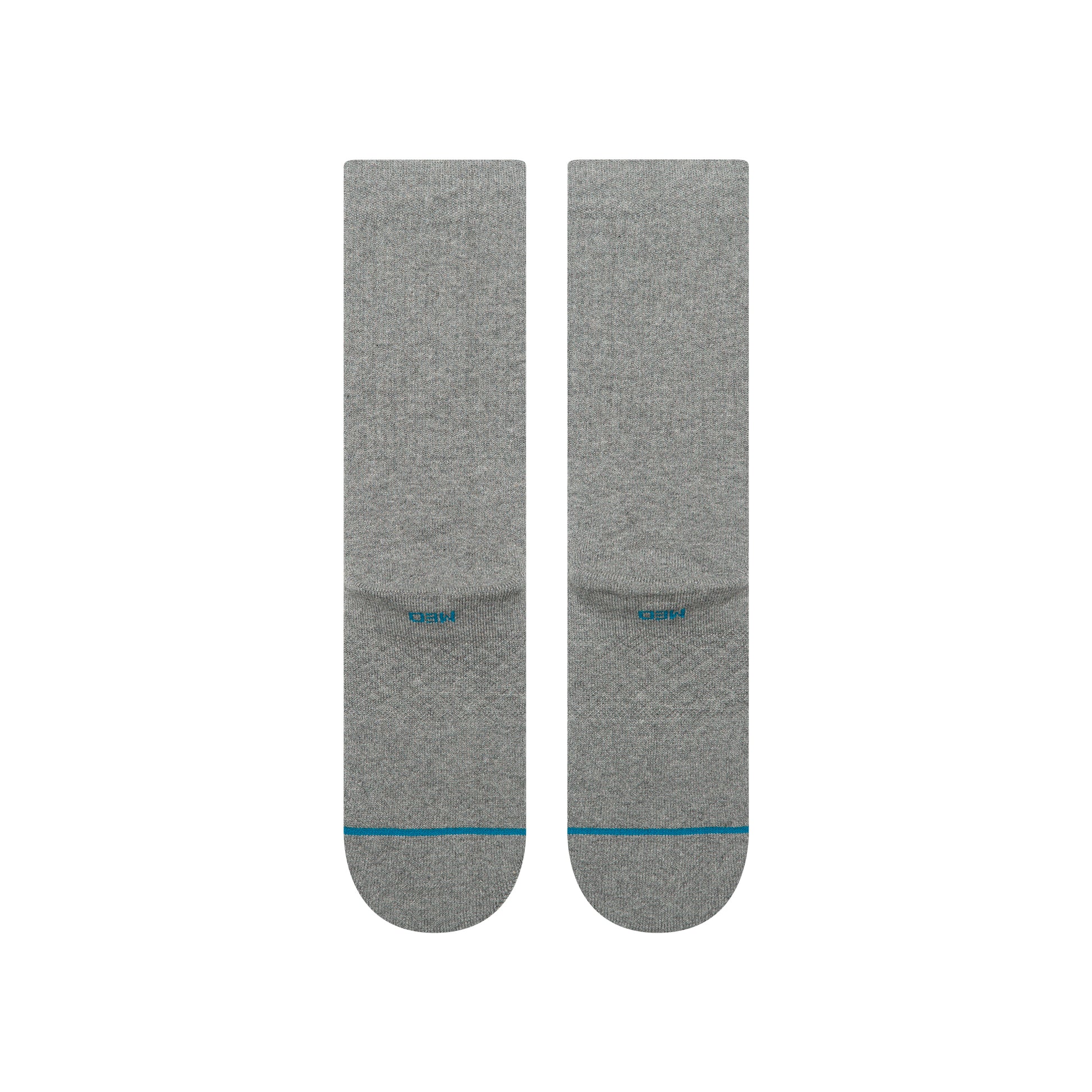 Stance Icon Crew Sock Grey Heather
