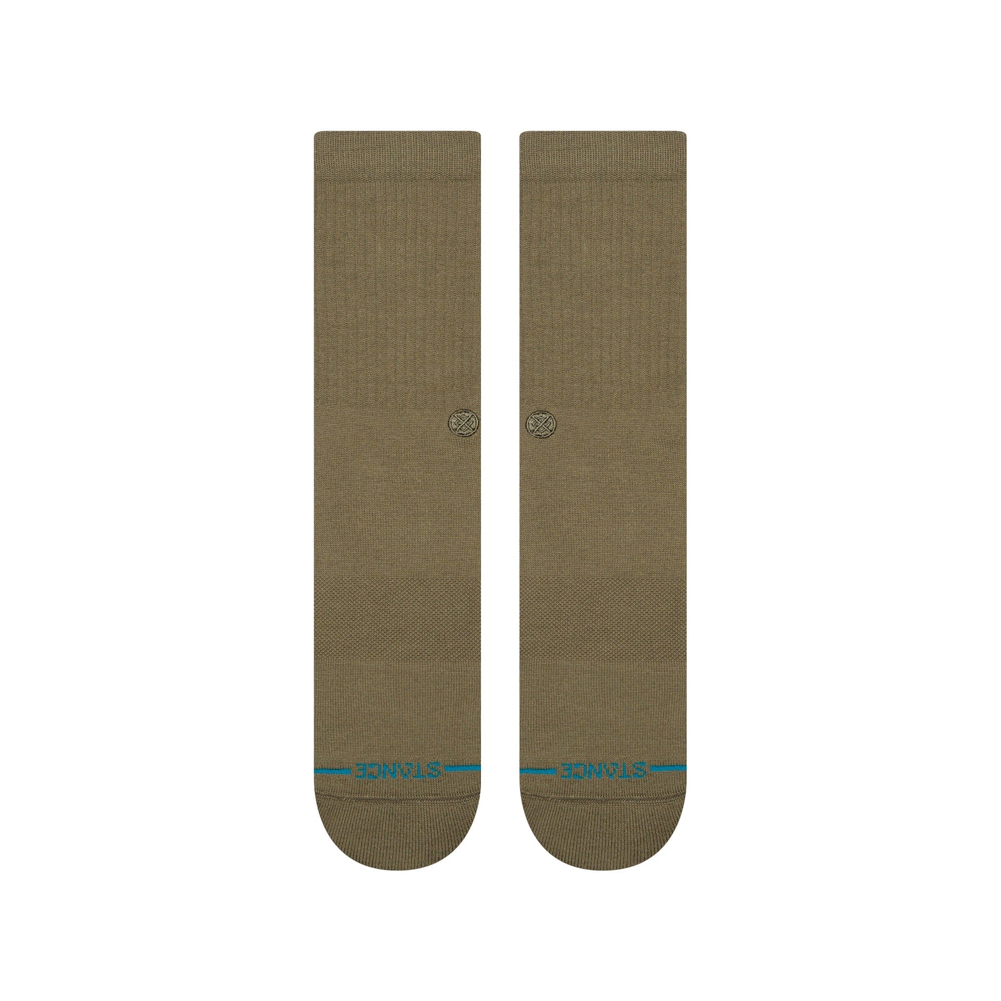 Stance Icon Crew Sock Green