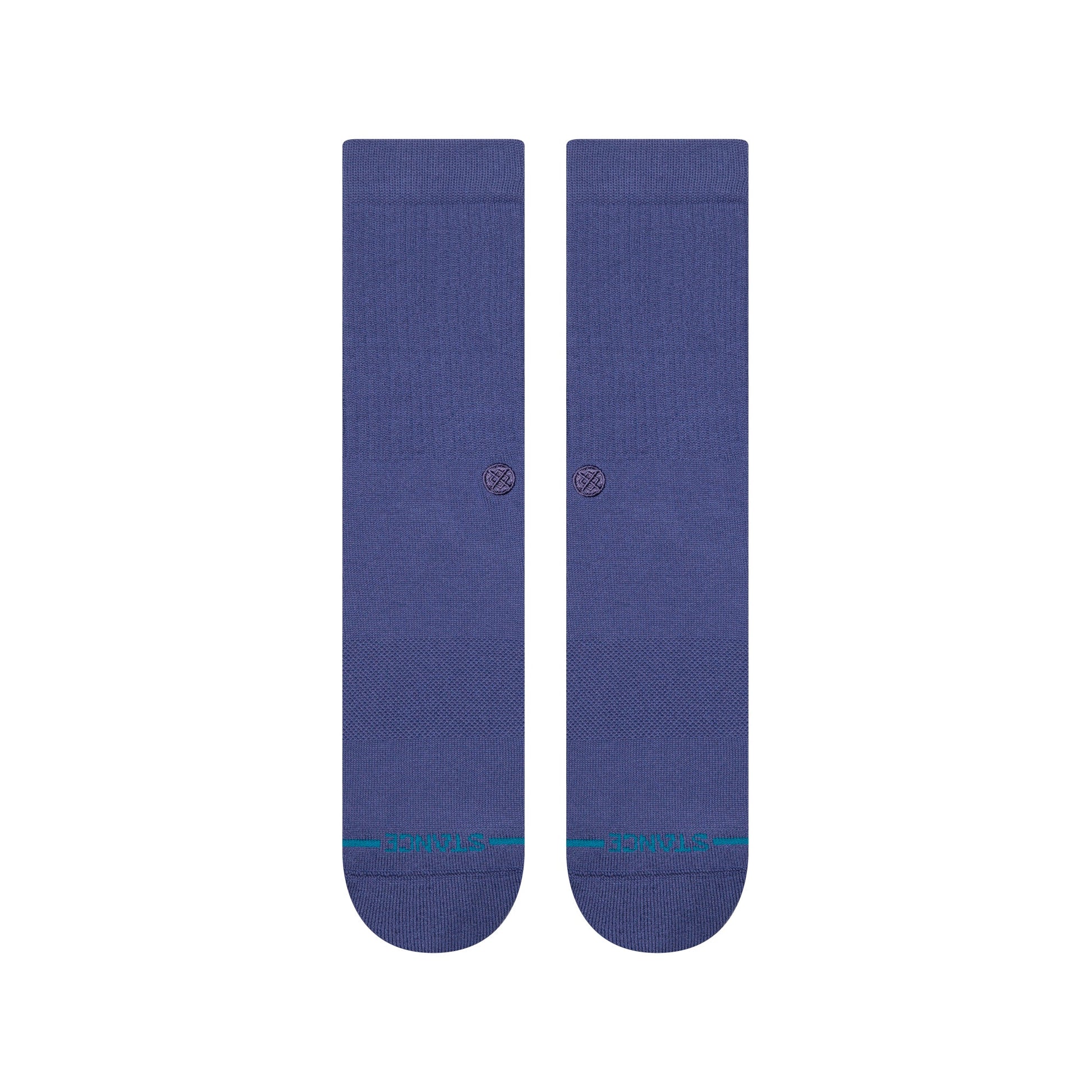 Stance Icon Crew Sock Indigo 2