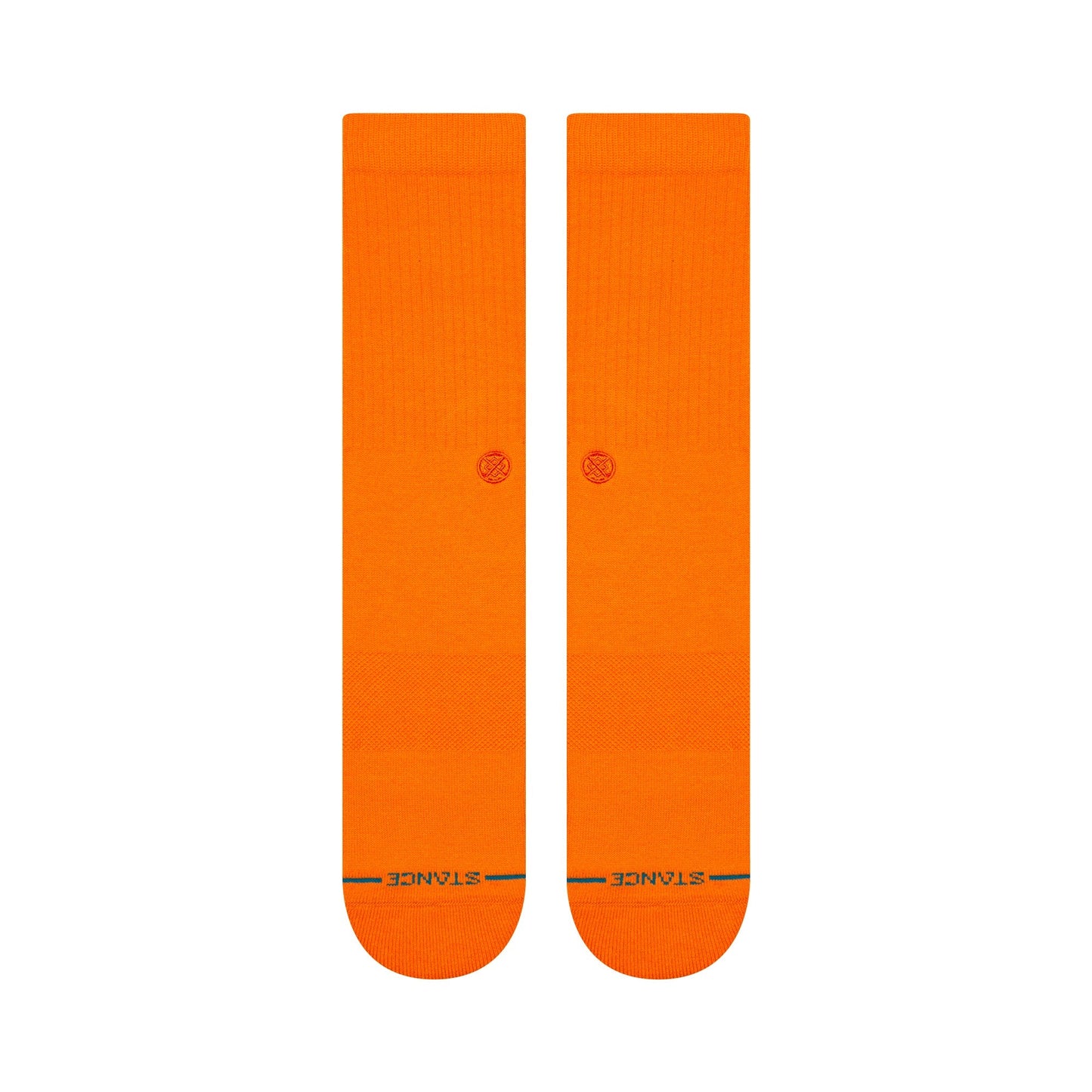 Stance Icon Crew Sock Orange