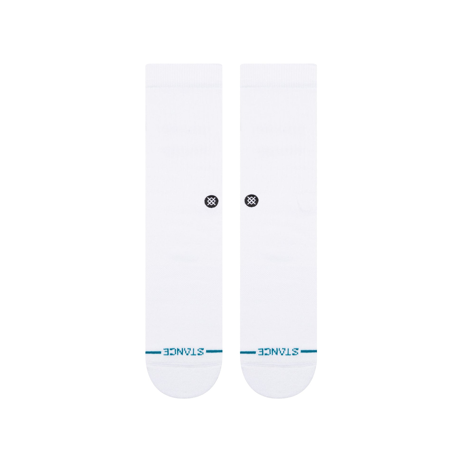 Stance Icon Crew Sock White & Black